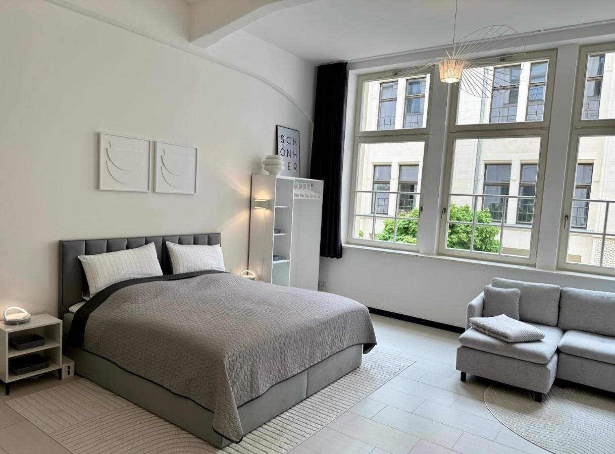 Meos 2 -Zentrum-Hofblick-Gym-Netflix Lipsk Zewnętrze zdjęcie